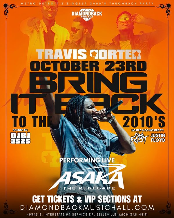 Asaka the Renegade performing live at the Travis Porter Hip-Hop Rewind