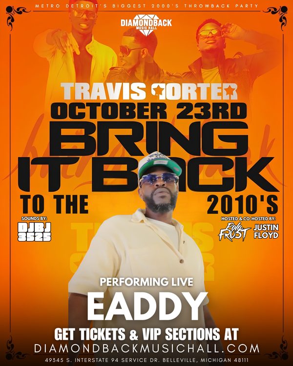 Eaddy performing live at the Travis Porter Hip-Hop Rewind