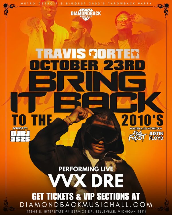 VVX Dre performing live at the Travis Porter Hip-Hop Rewind