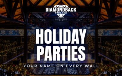 Holiday Parties at Diamondback Music Hall: Put Your Name on Every Wall
