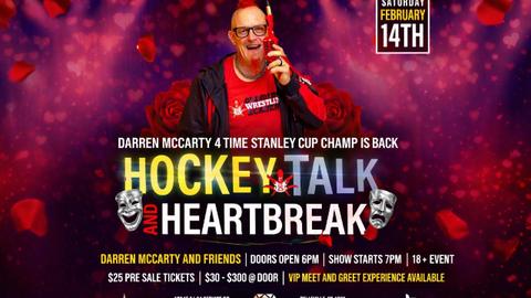 Darren McCarty: Hockey Talk and Heartbreak at Diamondback Music Hall, Feb 2026