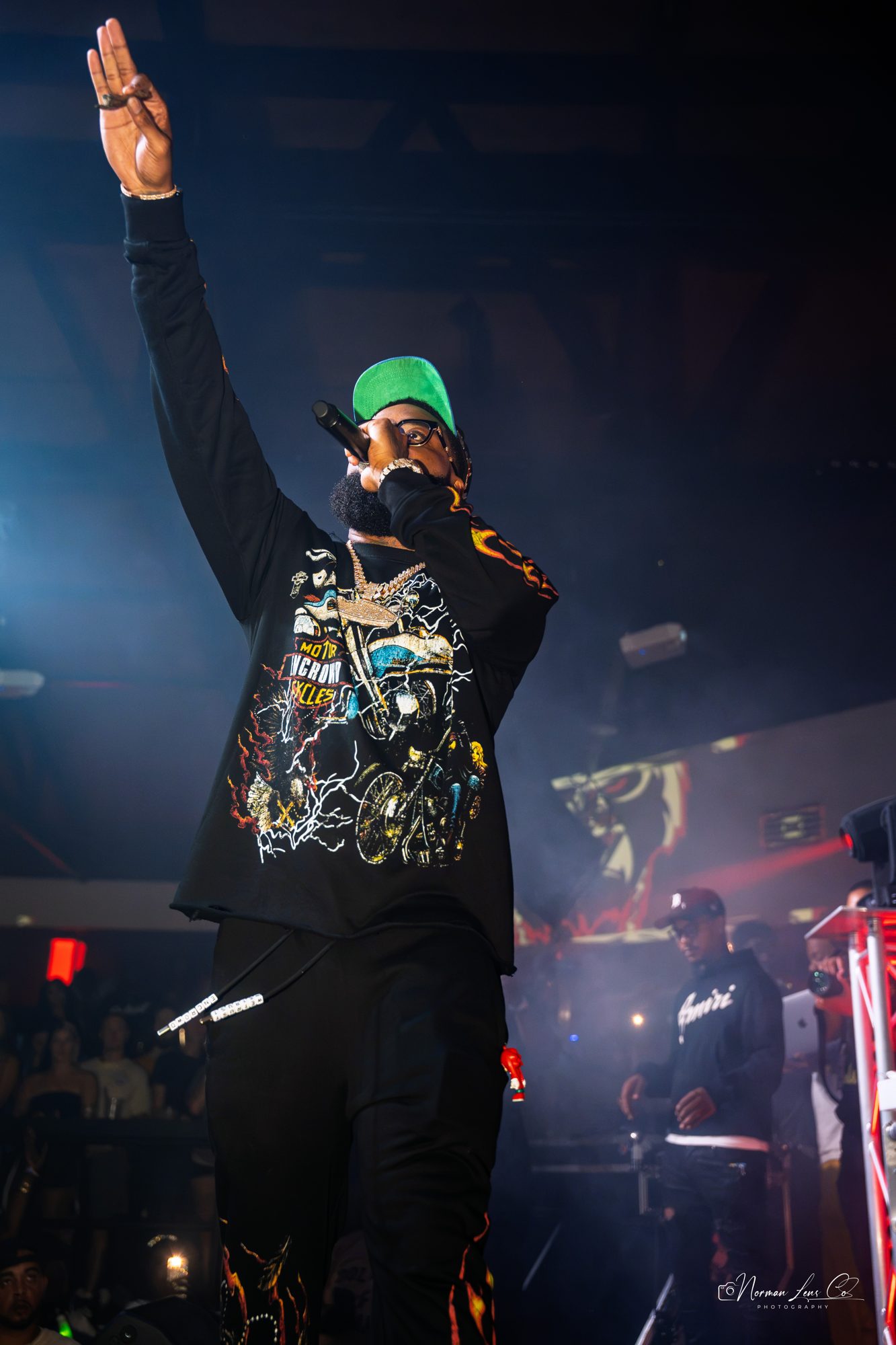 Sada Baby performing live at Diamondback Music Hall in Belleville